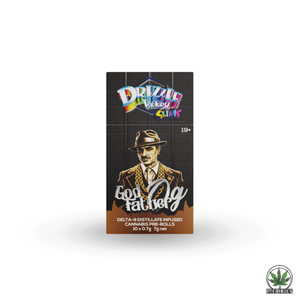 Drizzle Factory Slims Delta-9 Distillate Infused Pre-Rolls