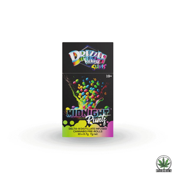 Drizzle Factory Slims Delta-9 Distillate Infused Pre-Rolls