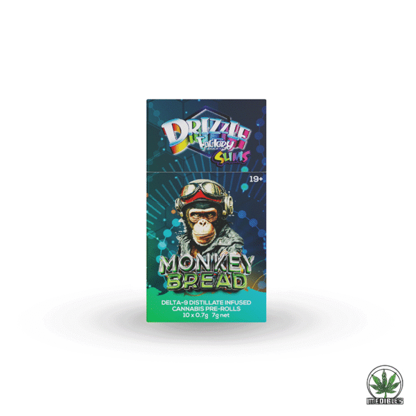 Drizzle Factory Slims Delta-9 Distillate Infused Pre-Rolls