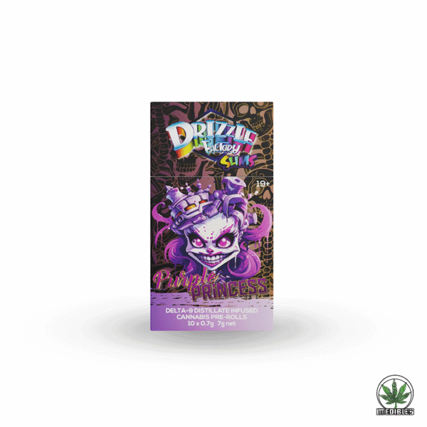 Drizzle Factory Slims Delta-9 Distillate Infused Pre-Rolls