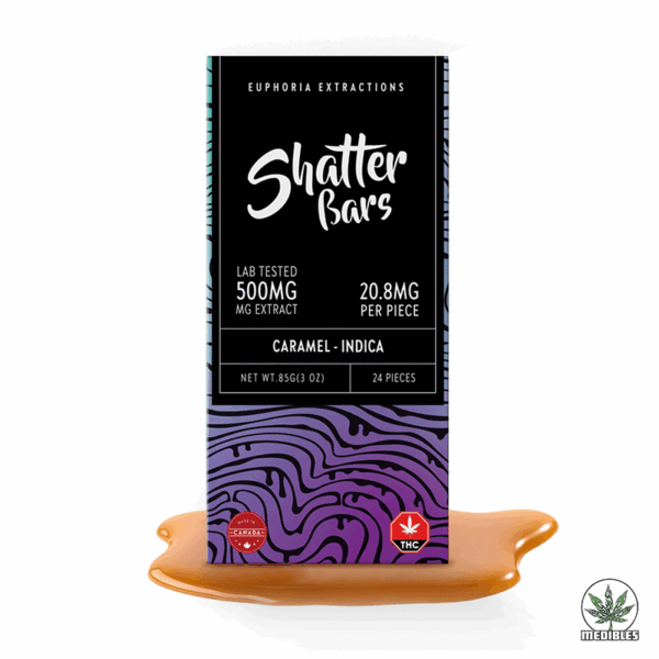Euphoria Extractions Shatter Bars Indica