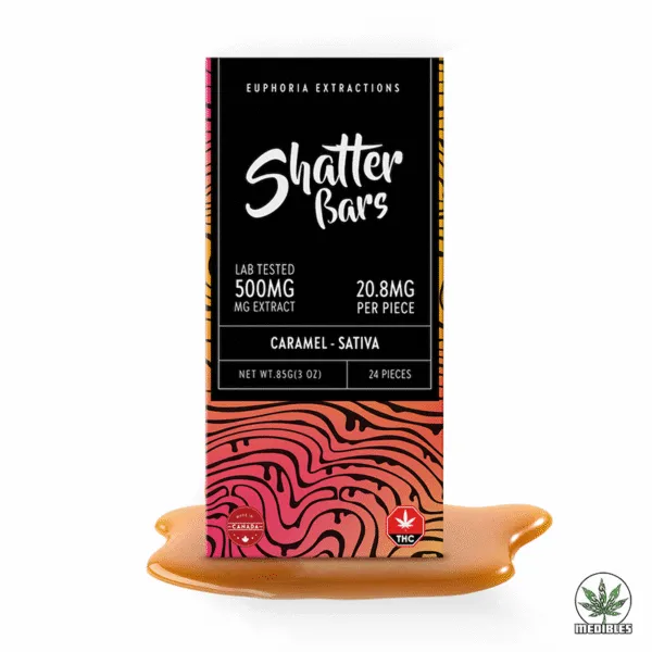 Euphoria Extractions Shatter Bars Sativa
