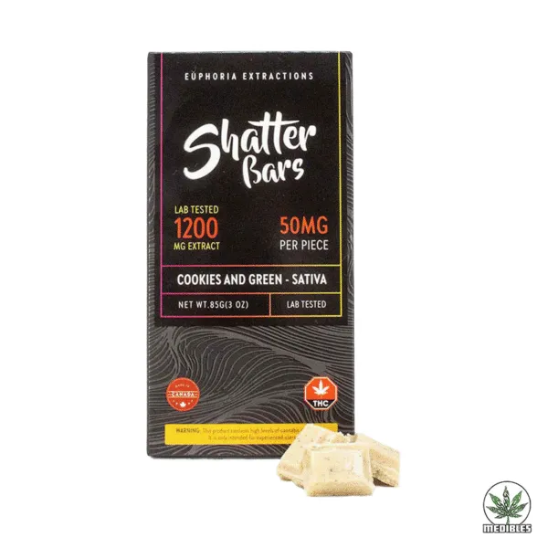 Euphoria Extractions Shatter Bars Sativa