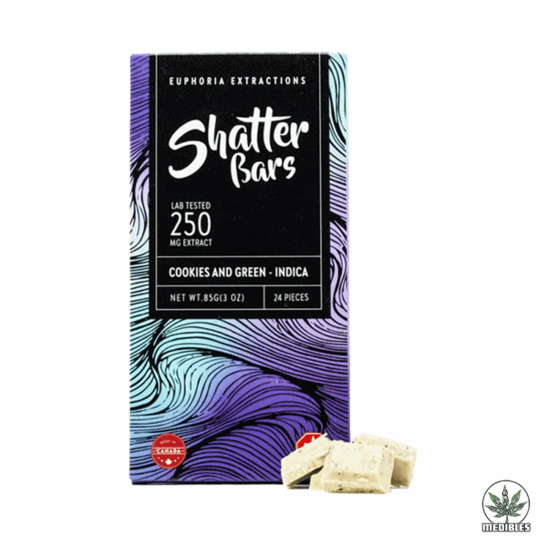 Euphoria Extractions Shatter Bars Indica