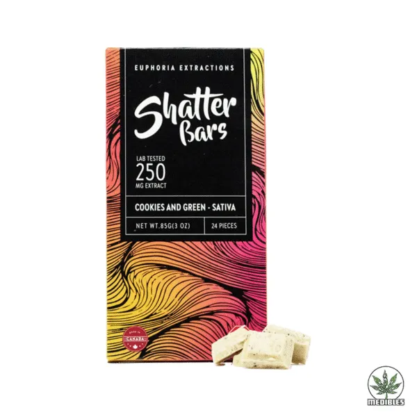 Euphoria Extractions Shatter Bars Sativa