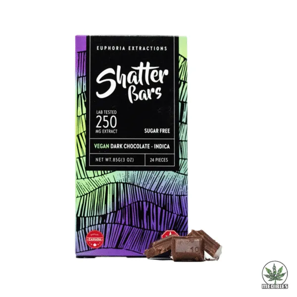 Euphoria Extractions Shatter Bars Indica