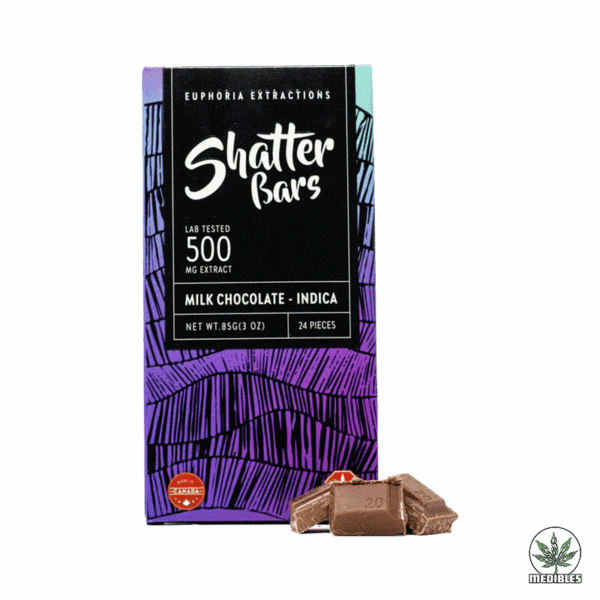 Euphoria Extractions Shatter Bars Indica