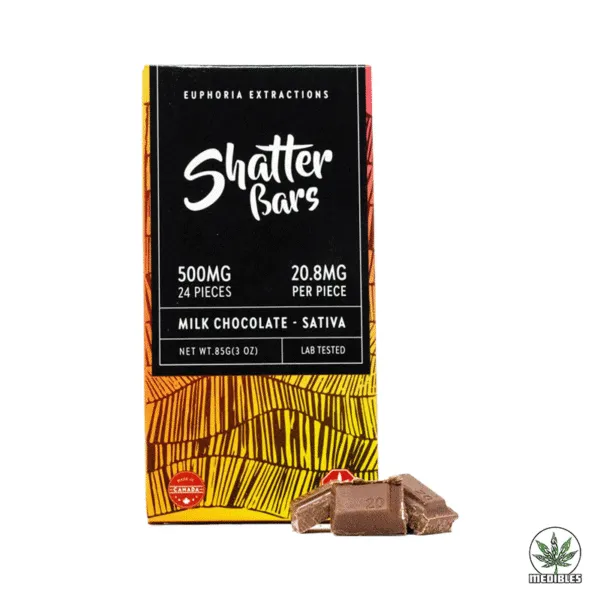 Euphoria Extractions Shatter Bars Sativa