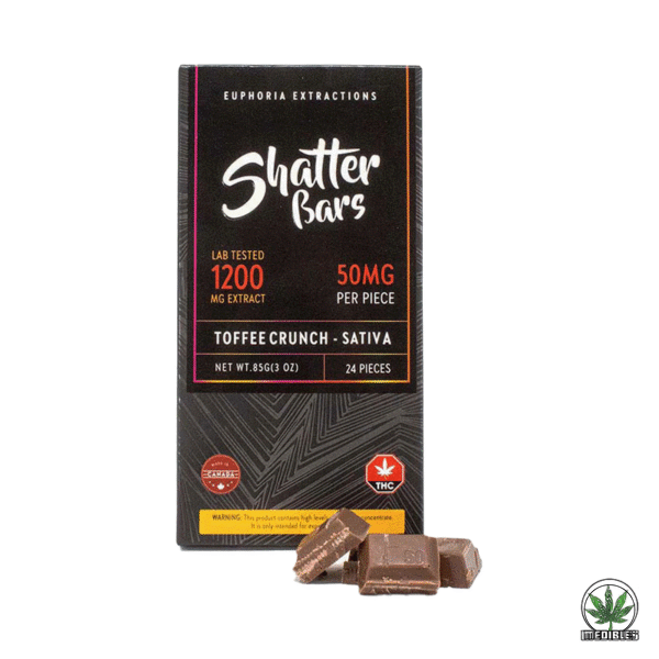 Euphoria Extractions Shatter Bars Sativa
