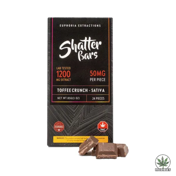Euphoria Extractions Shatter Bars Sativa