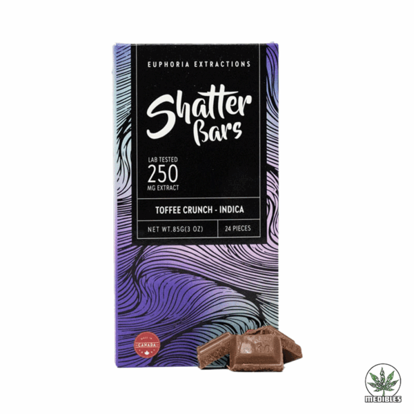 Euphoria Extractions Shatter Bars Indica