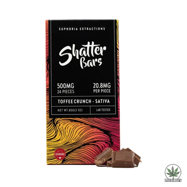 Euphoria Extractions Shatter Bars Sativa