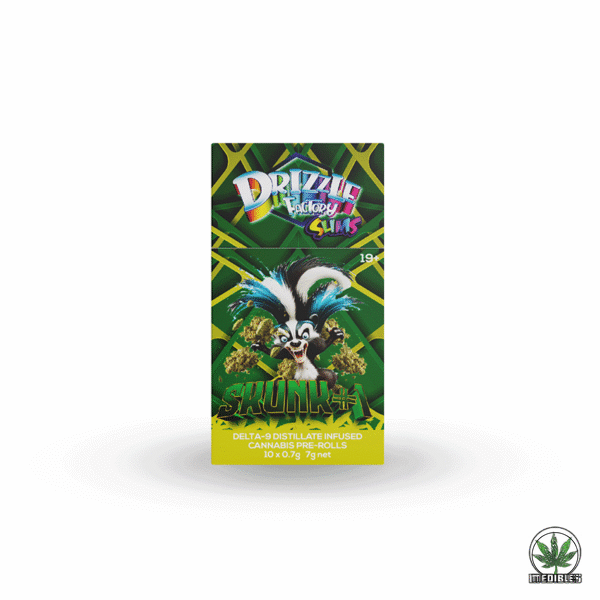 Drizzle Factory Slims Delta-9 Distillate Infused Pre-Rolls
