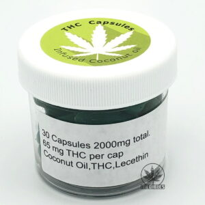 THC Capsules 2000mg - Mohawk Medibles Canada