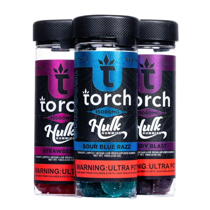 Torch 15000MG THC Gummies