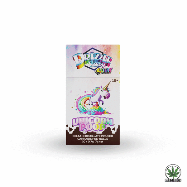 Drizzle Factory Slims Delta-9 Distillate Infused Pre-Rolls