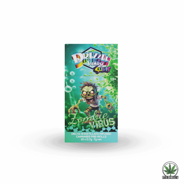 Drizzle Factory Slims Delta-9 Distillate Infused Pre-Rolls