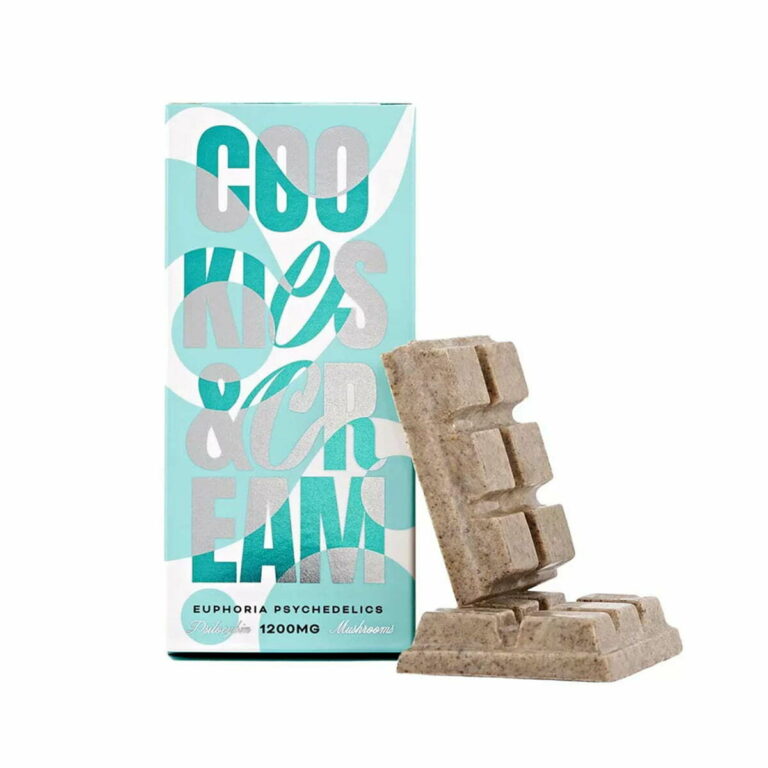 Euphoria Psychedelics Cookies and Cream Mushroom Bar