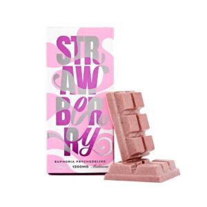 Euphoria Psychedelics Strawberry Swirl Mushroom Bar