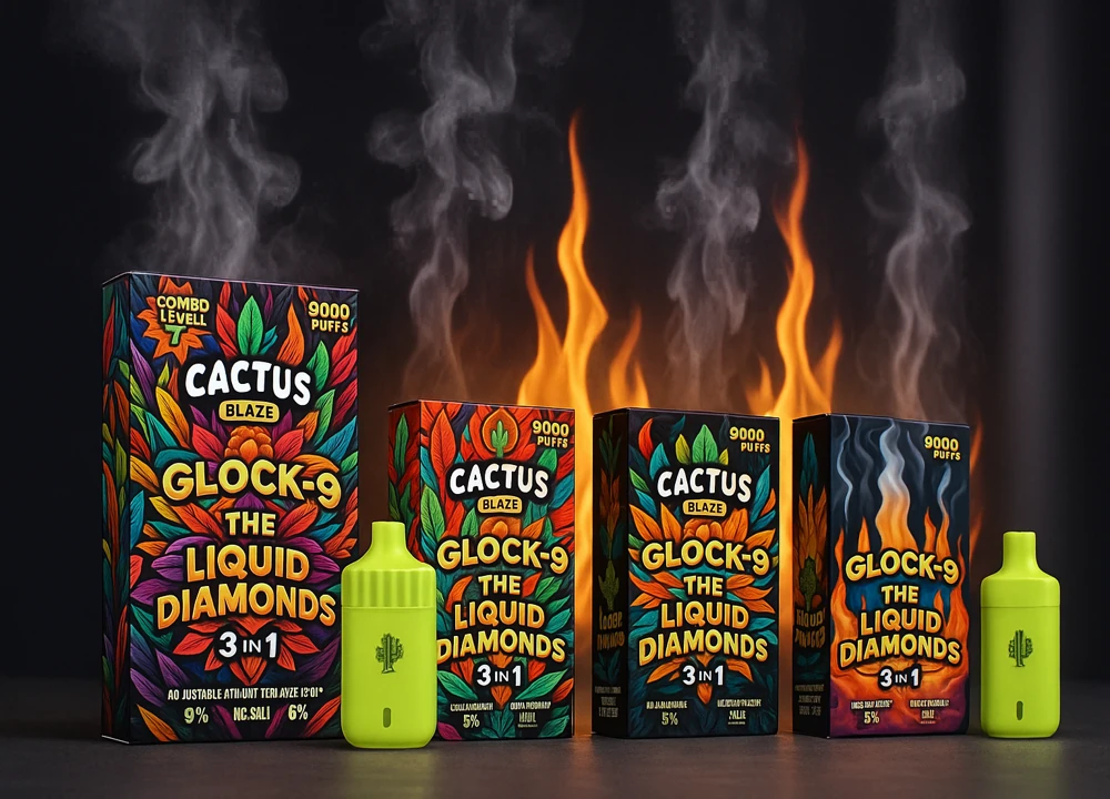 Cactus Labs Glock-9 Diamond Vape