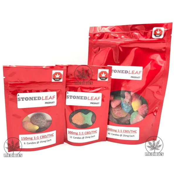 Stoned Leaf 1:1 Gummies