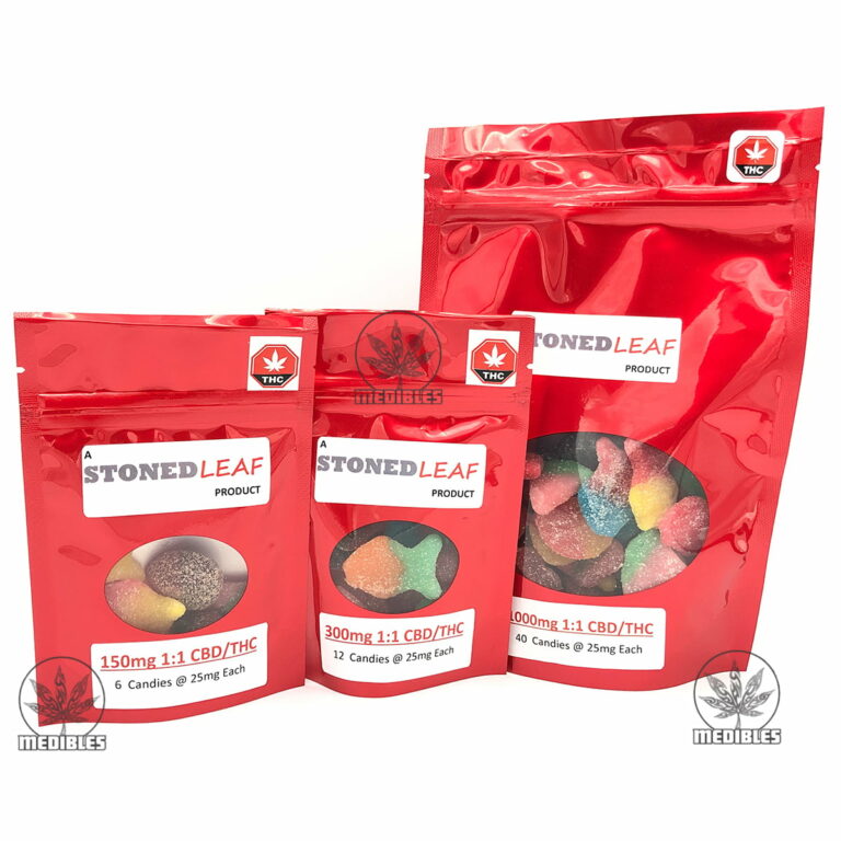 Stoned Leaf 1:1 Gummies