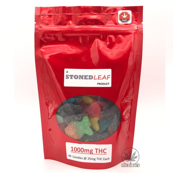 Stoned Leaf 1000MG THC Gummies