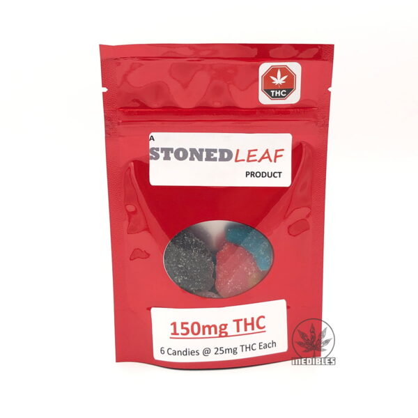 Stoned Leaf 150MG THC Gummies