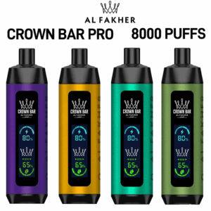Al Fakher Crown Bar Pro Nicotine Vape 8K