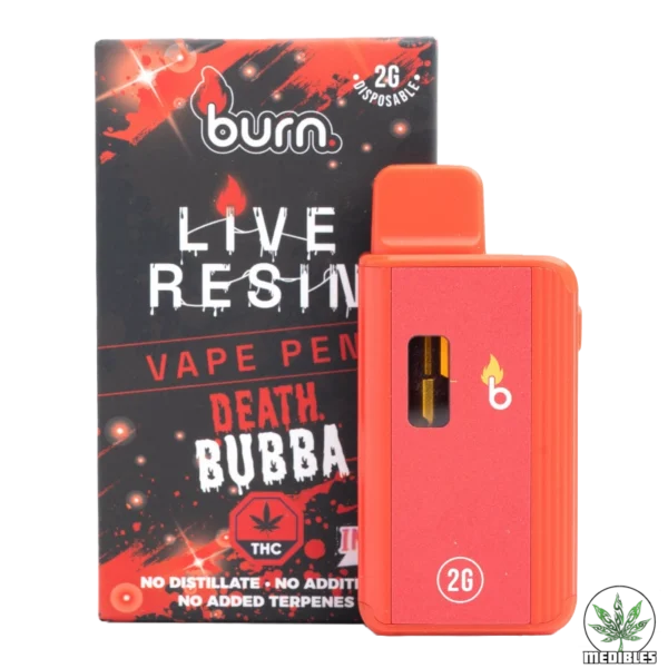 Burn 2 Gram Live Resin Vape Death Bubba