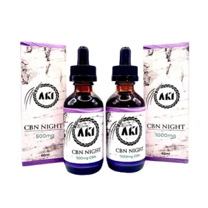 AKI - CBN Nighttime Oil 60ML *SALE* - Mohawk Medibles Canada