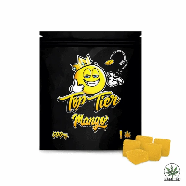 Top Tier Gummies 500MG THC Mango