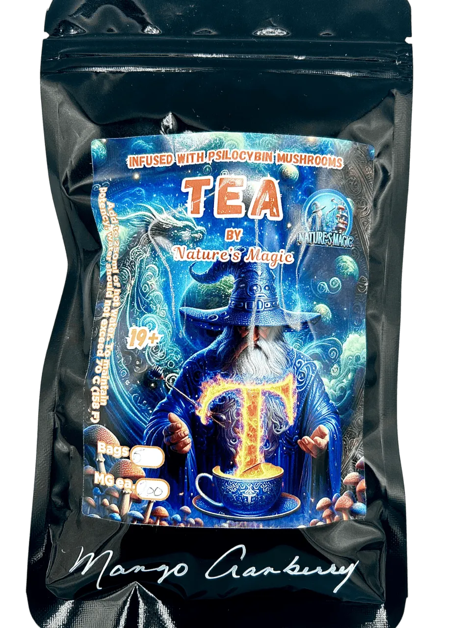 Natures Magic Mango Cranberry Psilocybin Tea