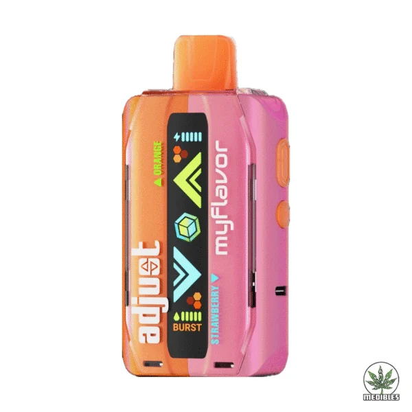 Adjust MyFlavor Nicotine Vape Orange Strawberry