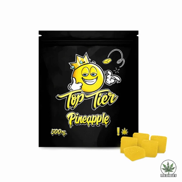 Top Tier Gummies 500MG THC Pineapple