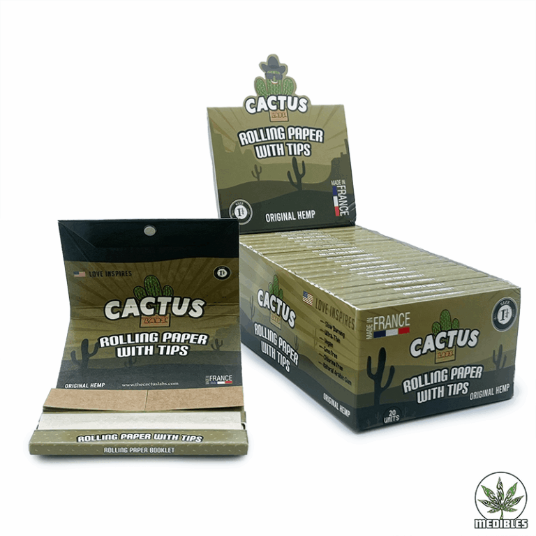Cactus Labs Rolling Paper with Tips