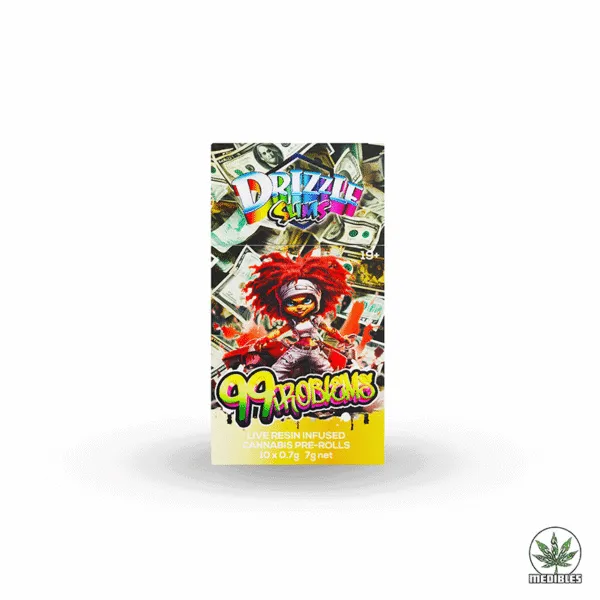 Drizzle Factory Slims Live Resin Infused Pre Rolls