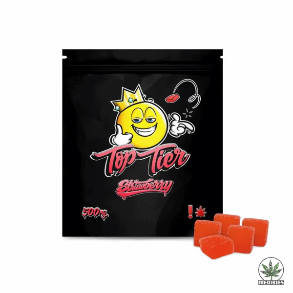 Top Tier Gummies 500MG THC Strawberry