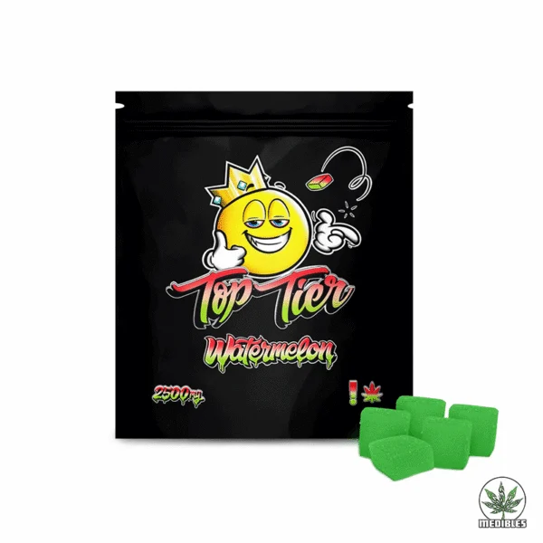 Top Tier Gummies 2500MG THC Watermelon