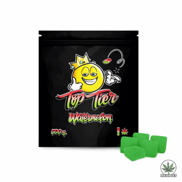 Top Tier Gummies 500MG THC Watermelon