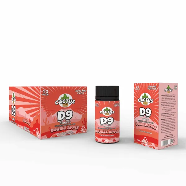 Cactus Labs D9 THC Gummies