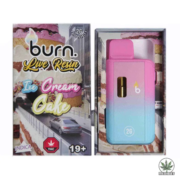 Burn 2G Disposable THC Live Resin Vape