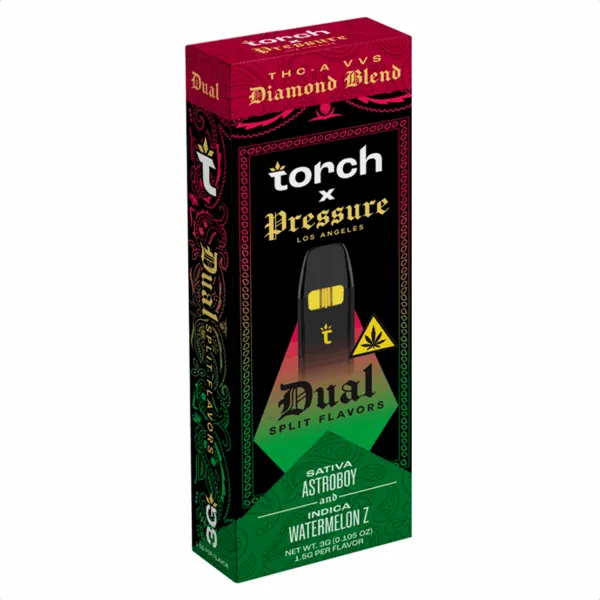 Torch X Pressure THC-A Diamond Blend Dual Vape 3g