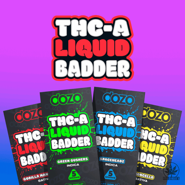 Dozo THC-A Liquid Badder Vape
