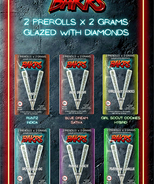 Bakrs Duo Pre Rolls