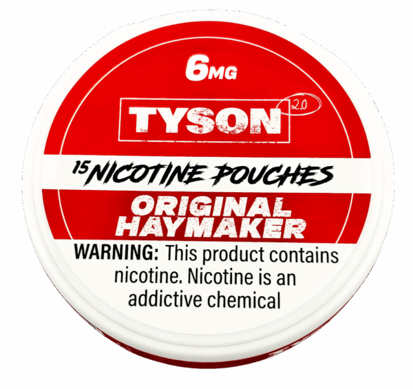 Tyson 6 MG or 10 MG Nicotine Pouches