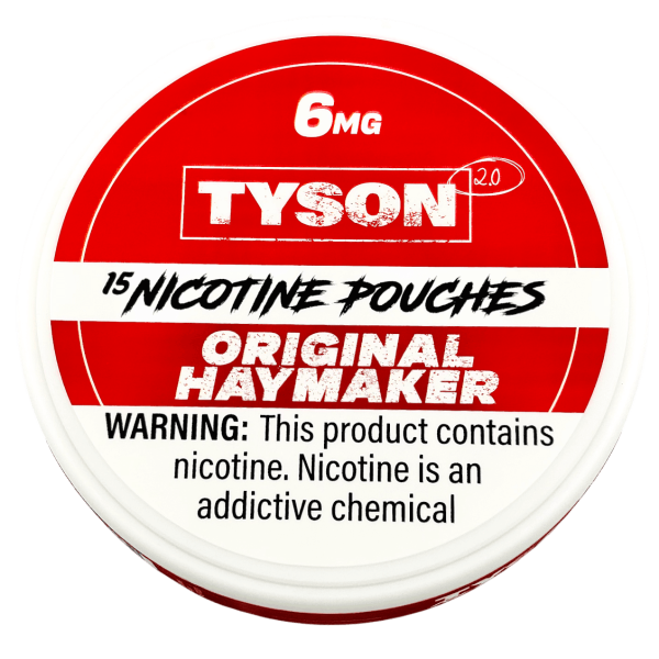 Tyson 6 MG or 10 MG Nicotine Pouches