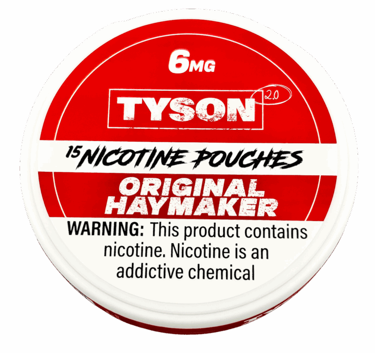Tyson 6 MG or 10 MG Nicotine Pouches
