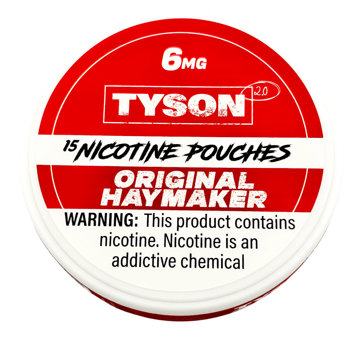 Tyson 6 MG or 10 MG Nicotine Pouches