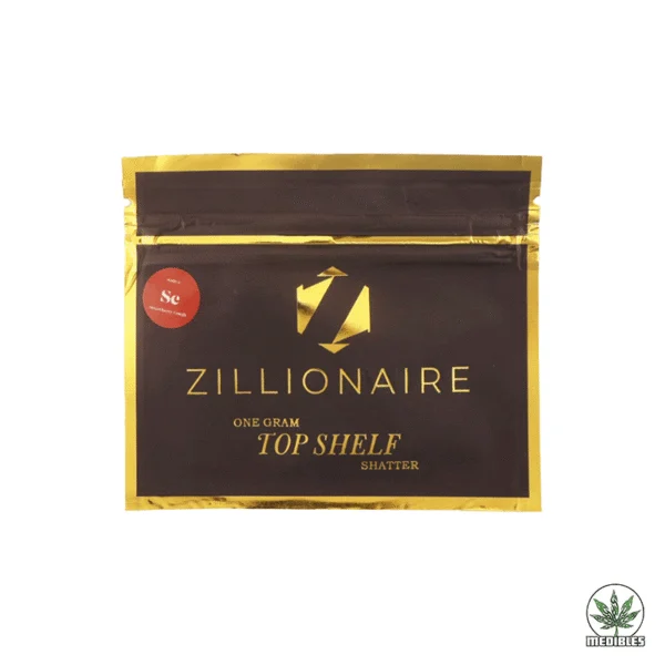 Zillionaire Shatter 1G Strawberry Cough